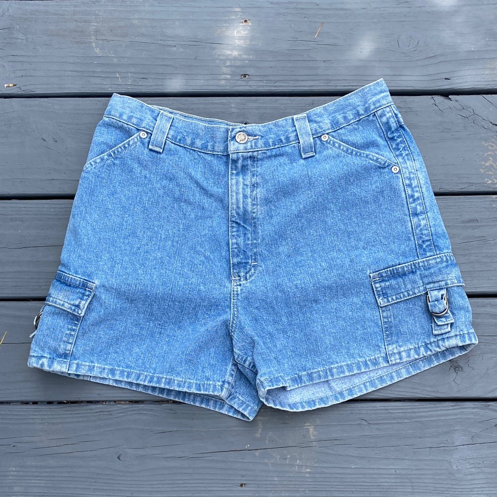 Lee Women's Light Blue Jean Shorts